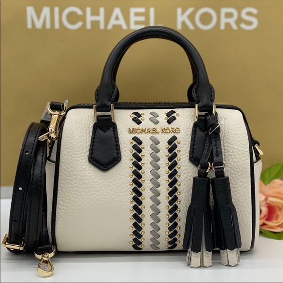 MICHAEL KORS BEDFORD XS DUFFLE XBODY LT CRM MULTI - Picture 12 of 16